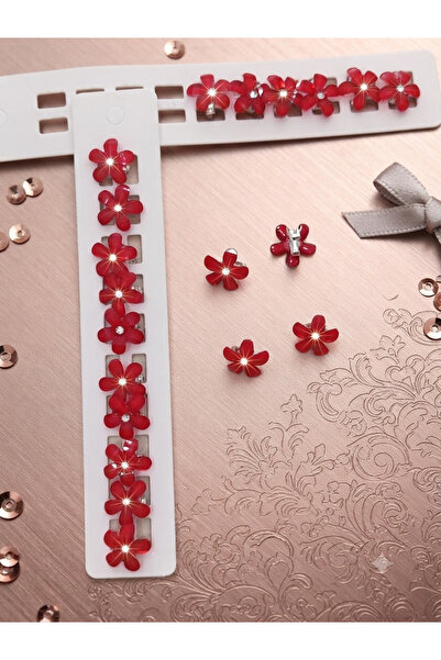 ELAS HOME Hair Earring Set of 10, Flower Model
