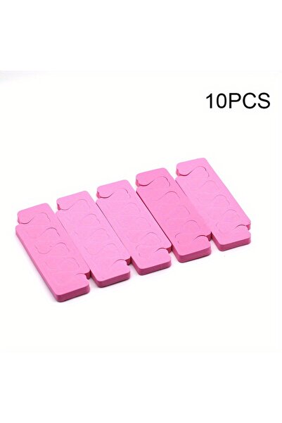 Choice Pink 10Pcs 2/10/20/50/100PCS Pink Nail Art Toes Separators Fingers Foo...