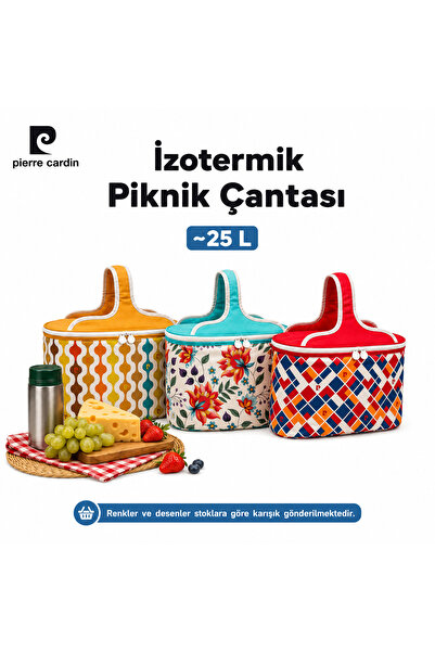 Pierre Cardin Isothermal Picnic Bag 25 L Thermal Bag Camping Beach