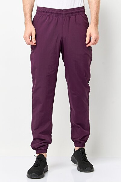 Reebok Men Sportswear Fit Training Track Pants, Plum