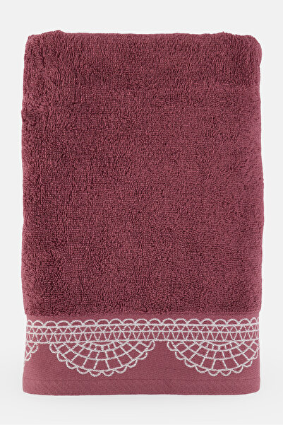 Home Collection Cotton Bath Towel, Mauve