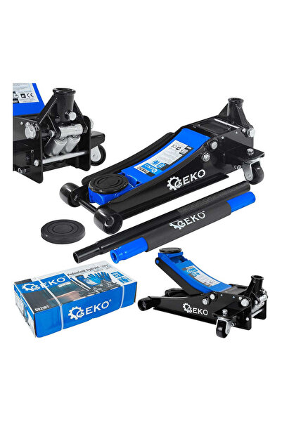 GEKO Cric hidraulic tip crocodil cu 2 pistoane, 85-430mm, 3 T, G02187