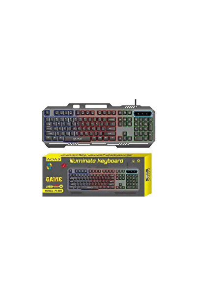 Tradesor M-888 Πληκτρολόγιο Gaming με φωτισμό RGB (Αγγλικό US)