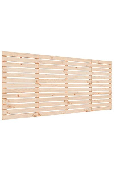 vidaxl Tăblie de pat pentru perete, 186x3x91,5 cm, lemn masiv de pin