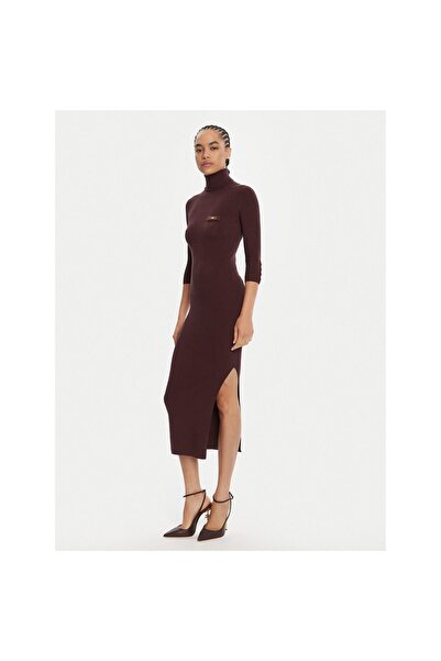 Elisabetta Franchi Rochie tricotată de damă AM23B56E2 Bordeaux