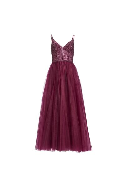 Hey Kyla Rochie de seară pentru femei 5AJ127HK Bordeaux