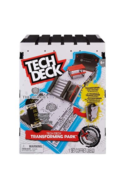 Tech Deck Set mini skateboard cu rampa, Tech Deck, Skate Park, 20140953