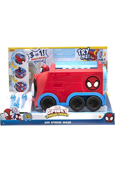 Spidey and His Amazing Friends Vehicul transformabil 3in1, Spidey and His Ama...