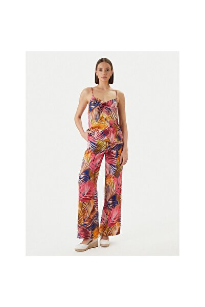 Morgan Pantaloni de damă din material textil 261-PCHAU.F Multicolor