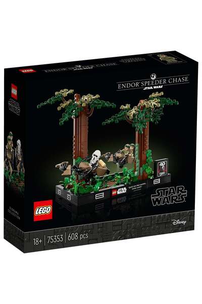 LEGO ® Star Wars - Diorama Urmarire cu speederul pe Endor™ (75353)