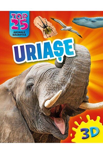 Kreativ Top 25 animale salbatice, Uriase, 3D
