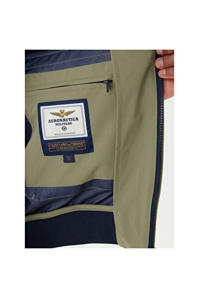 Aeronautica Militare Geacă bomber bărbați 261AB3049UCT04290 Verde