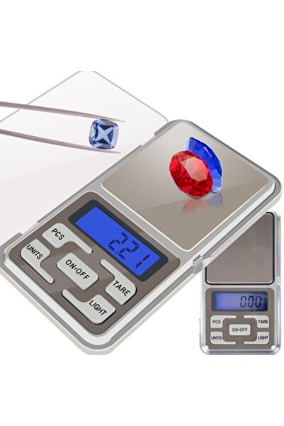 varioshop ® Precision Electronic Scale, 200 g / 0.01 g, illuminated LCD displ...