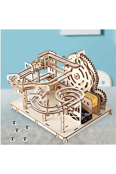 Arabest 3D Wooden Puzzle with LED Lamp,DIY Mechanical Model Building Kit,Wood...