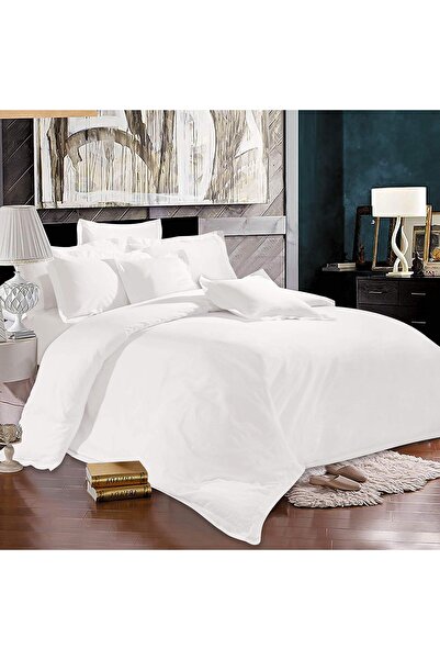 Generic Sapphire Collection Egyptian Cotton 500 TC Hotel White Bedding Set Du...