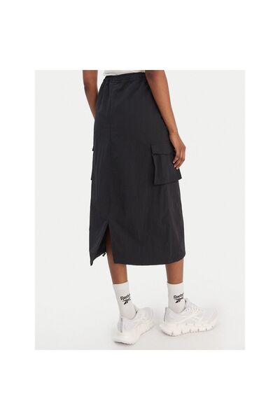 Reebok Fustă midi de damă RK25513CCW Negru