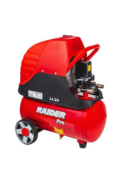 Raider Compresor de aer RDP-AC15, 24 l, 1.5 kW, 089415