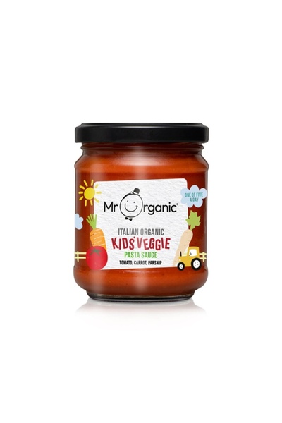 MR. ORGANIC Mr Organic Italian Kids Veggie Pasta Sauce Tomato Carrot and Pars...