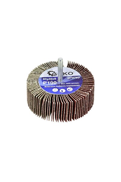 GEKO Disc abraziv 80 x 30 X 6 P 100, G 78763
