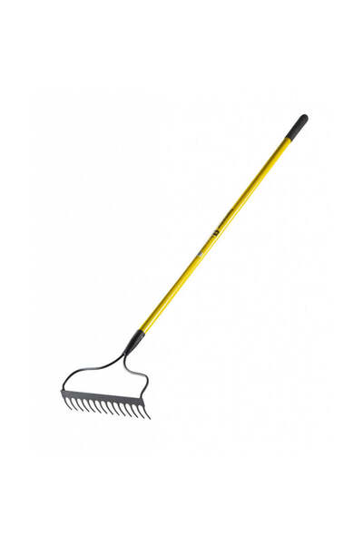 Topmaster Greblă cu 14 dinți, 1400 mm, mâner din fibră de sticlă, 380805