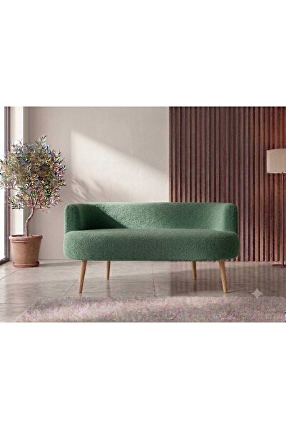 Bamino 2'li Koltuk Çay Seti ve Bekleme Salonu Koltuğu-Berjer Koltuk Puf