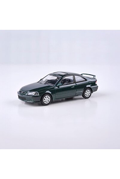TUFY TOYS 1:64 '99 Honda Civic Si EM1 Clover Green