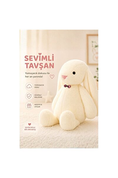 Empressco Plush Rabbit Sleeping Companion, Long-Eared, Dreamy 65 cm