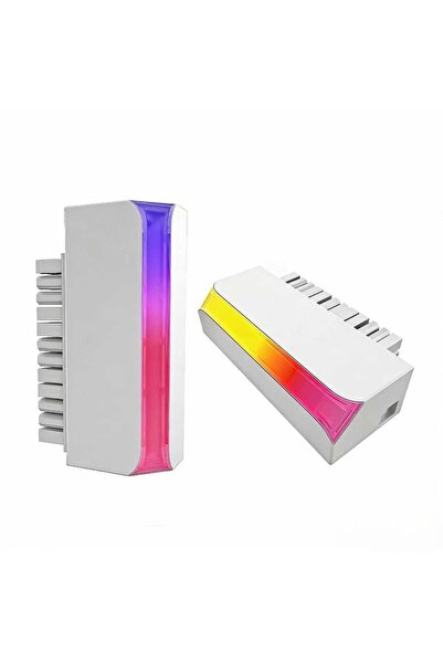 Choice محول أبيض 24Pin من نوع METALFISH ATX 24Pin ARGB 90 ° محول للوحة الأم D...