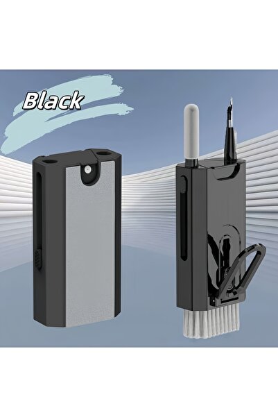 Choice Black 8 In1 Cleaning Kit Computer Keyboard Cleaner Brush Earphones Cle...
