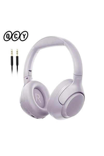 choice2 QCY H3-Purple QCY H3 ANC Wireless Headphones 43dB Hybrid Active Noise...