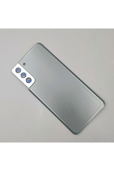 Choice1 Silver A+ Back Glass Battery Cover For S21 Plus S21+ 5G SM-G996B Rear...
