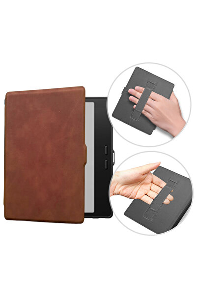 Choice17 Go 7 Brown Handle Case for Onyx BOOX Go Color 7-inch Leaf2 Leaf3 Pag...
