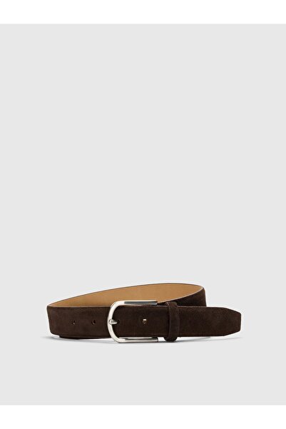 SELECTED Gürtel Wildleder