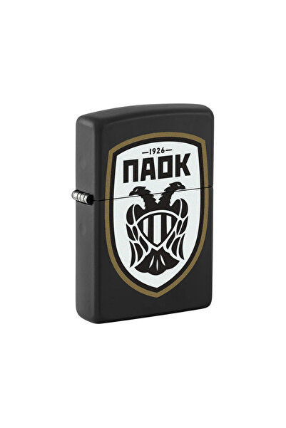 Zippo Αναπτήρας Zippo PAOK με μαύρο λογότυπο ®