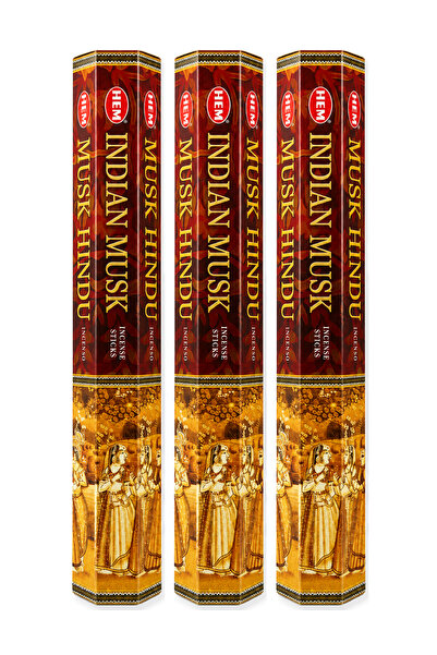 Hem Bețișoare de tămâie Indian Musk X3