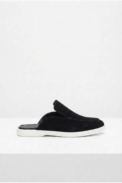 Serhat Özköroğlu Lfr-O201 Suet Slippers Black