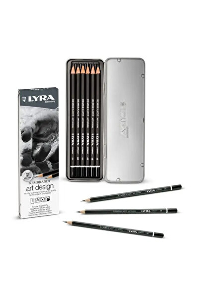 LYRA Set of Pencils for Drawing 6 Degrees "Lyra-Rembrandt"