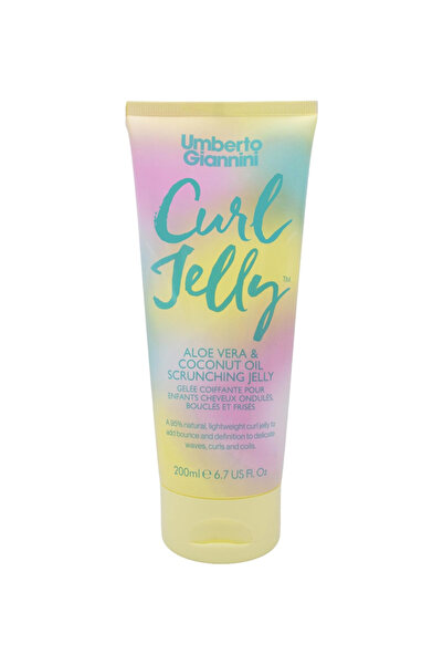 Umberto Giannini Mini Curls Scrunching Jelly 200ml | 95% Natural Curl Definin...