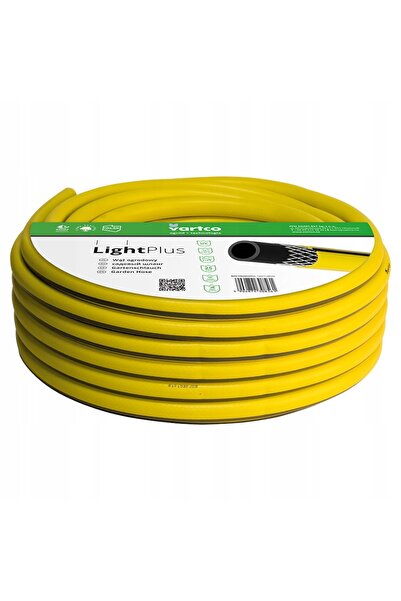 Vartco Furtun de grădină 50m 3/4'' LIGHT PLUS 3 STRATURI FABRICAT ÎN POLONIA