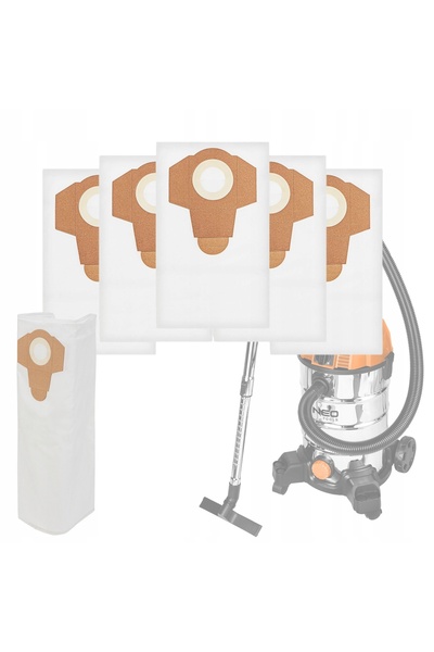 NEO Tools SET COMPLET DE SACI PENTRU ASPIRATOR NEO 04-739, 5 BUCĂȚI 04-739-145