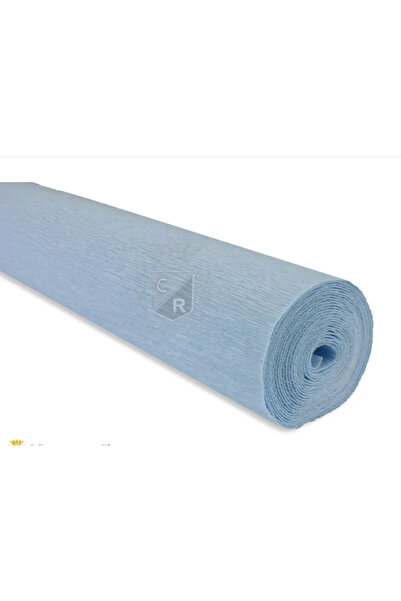 roco paper İtalyan Krapon Kâğıdı, No 559 Bebek Mavi - Baby Blue 180 gr, Çiçek...