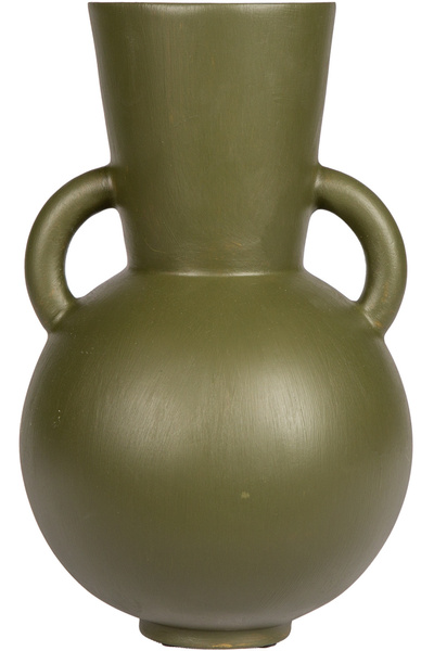 Herdekora Decorative Ceramic Vase Anfora Green 18X30 Cm.