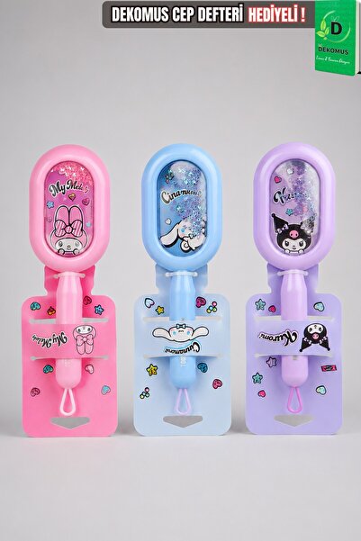 Cınnamoroll X Dekomus Licensed Kuromi&My Melody&Cinnamoroll Glittery Sequin H...