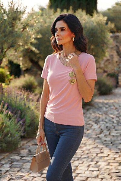 QBZ Stylish Blouse with Buckle