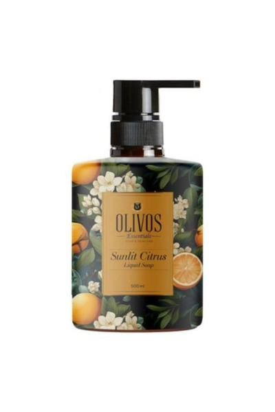 Olivos Sapun Lichid cu Parfum de Mandarina - Sunlit Citrus Liquid Soap, 500 ml