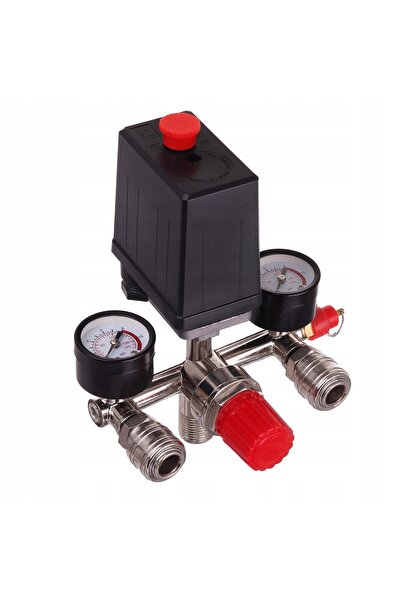 TC Technic Presostat pentru compresor 230V cu reductor și manometru
