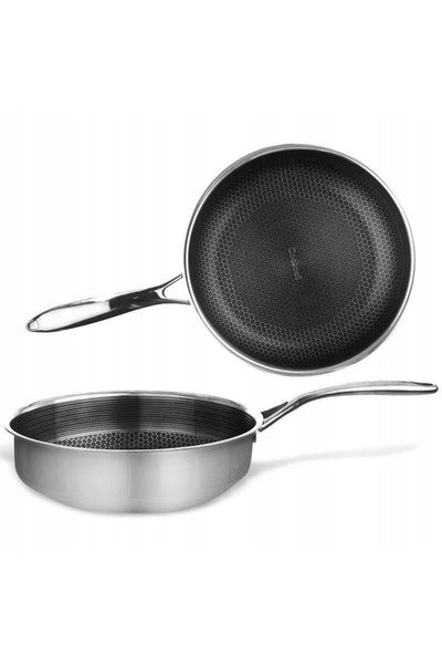 Orion COOKCELL HYBRYD tigaie adâncă mare din oțel antiaderentă de 28 cm