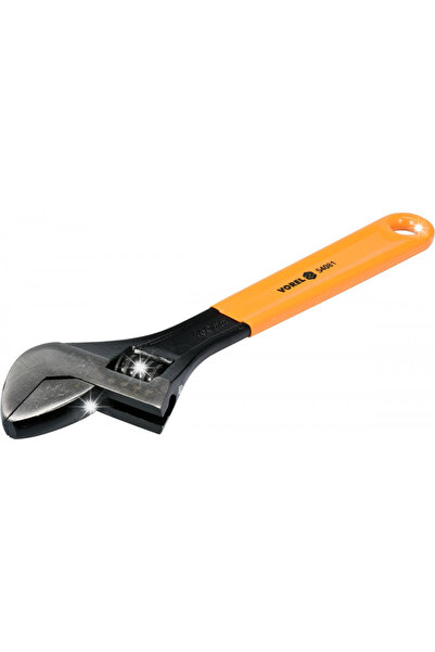 Vorel Cheie reglabilă suedeză 450 mm Oțel carbon 0-57 mm