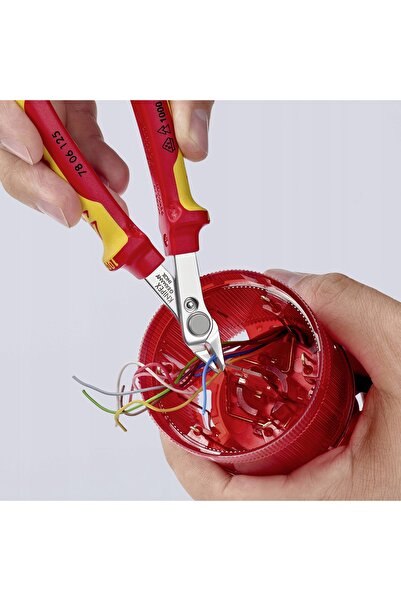 Knipex 78 06 125 clește tăietor de precizie VDE