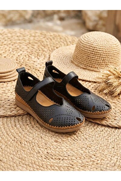 MİRATERLİK ORTOPEDİK TERLİK VE AYAKKABI Mira Women's Leather Orthopedic Sanda...